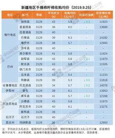 瓜州今日棉价行情,今日行情一览